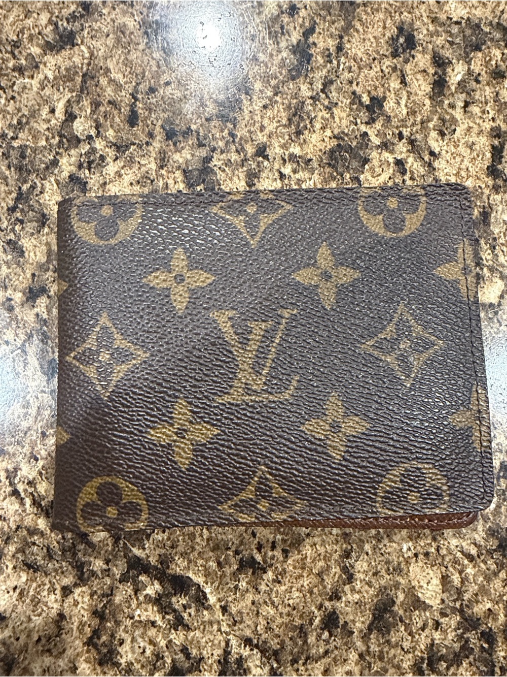 Louis Vuitton Brown Monogram Bi-Fold Card & Key Holder